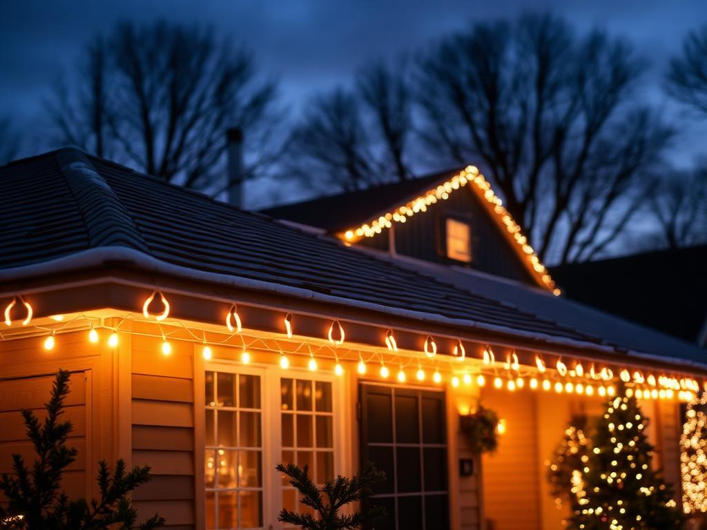 Christmas Light Installation